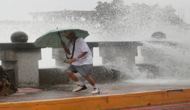डानस आँधीका कारण ताइवानमा दुई जनाको मृत्यु, सयौँ घाइते