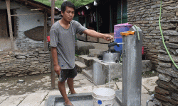 निस्कोटका एक सय २५ घरपरिवारमा खानेपानीको पहुँच