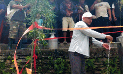 चार सय घरमा खानेपानीको सुविधा