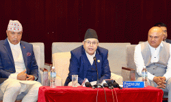 कलाकारसँग सभामुख घिमिरेको अन्तरक्रिया