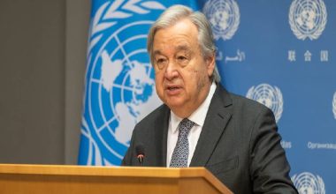 भोकमरी कहिल्यै पनि ‘युद्धको हतियार’ हुनुहुँदैन : राष्ट्रसङ्घ प्रमुख