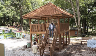 यसरी थप आकर्षक बनाइँदै छ थानकोटस्थित त्रिभुवन ‘पार्क’