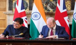 भारत र बेलायतबीच विस्तृत आर्थिक तथा व्यापार सम्झौता (सिइटीए) मा हस्ताक्षर