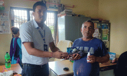 चन्द्रपुरमा लम्पी स्किनविरुद्ध निःशुल्क औषधि वितरण