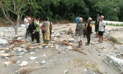बागलुङबाट बर्सेनि आठ लाख २२ हजार टन माटो बग्दै