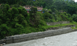 तीन करोडको लागतमा नदी नियन्त्रण योजना सम्पन्न