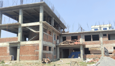 नमूना पशुपक्षी अस्पताल भवन निर्माण अधुरो