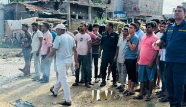 गुणस्तरहीन सडक निर्माणको स्थानीयद्वारा विरोध