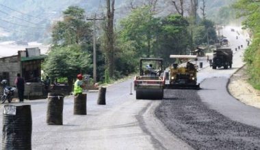 मुग्लिन-मलेखु सडकको काम ३३ प्रतिशत पूरा