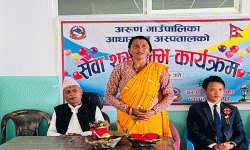 अरुणमा १५ श्ययाको आधारभूत अस्पतालबाट सेवा सुरु