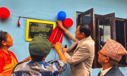 ताप्लेजुङमा विपद् व्यवस्थापन सामग्री भण्डारण केन्द्र निर्माण