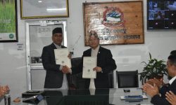 वनमन्त्री शाही र सचिव मिश्रबीच कार्यसम्पादन सम्झौता