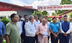 सुरक्षा निकायका कार्यालयहरूलाई २६ थान सवारीसाधन वितरण