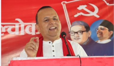 सर्वोच्च पदमा पुगिसकेको व्यक्ति पुन: राजनीतिमा फर्कनु उचित हुँदैन : महासचिव पोखरेल