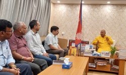 मुख्यमन्त्री सिंहसँग भारतीय प्रतिनिधिमण्डलको भेट