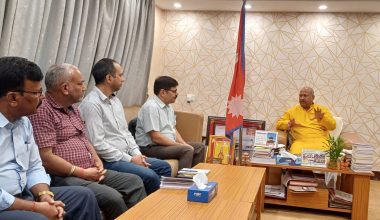 मुख्यमन्त्री सिंहसँग भारतीय प्रतिनिधिमण्डलको भेट