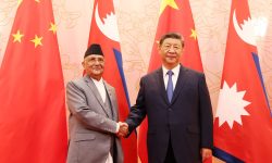 शाङ्घाइ शिखर सम्मेलनलाई सम्बोधन गर्दै प्रधानमन्त्री ओली