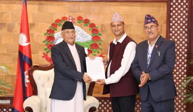 नेपालगञ्ज–नयाँ दिल्ली सिधा हवाइ उडानका लागि प्रधानमन्त्रीलाई ध्यानाकर्षण