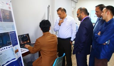 लर्डबुद्धका विद्यार्थीले विकास गरेका एआई तथा सफ्टवेयर कांग्रेस थापाद्वारा अवलोकन