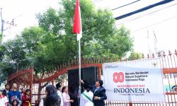 इन्डोनेसियाको ८० औँ स्वतन्त्रता दिवसको अवसरमा काठमाडौंमा झन्डोत्तोलन