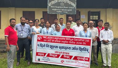 एनआइसी एशिया लघुवित्तको निशुल्क स्वास्थ्य शिविर