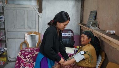 म्याग्दीको दुर्गम नामिलामा सामुदायिक स्वास्थ्य एकाइ स्थापना