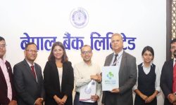 नेपाल बैंक र अल्फा हेल्थ केयर एण्ड डायग्नोस्टिक सेन्टरबिच सम्झौता