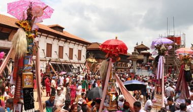 सरकारी घिन्ताङघिसीसँगै भक्तपुरको गाईजात्रा सुरु