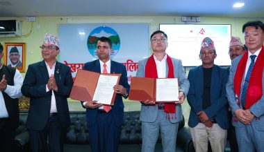 पोखरा र कोरियाको चेओगं खेलकुद समितिबीच खेलकुद विकास समझदारी