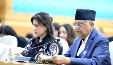 उच्चस्तरीय विषगत राउण्ड टेबललाई प्रधानमन्त्रीको सम्बोधन : आर्थिक सहयोगसहित क्षेत्रीय साझेदारीमा जोड