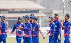 टप एन्ड टी–ट्वान्टी श्रृङ्खलाः नेपालले ब्याटिङ गर्दै