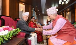 राष्ट्रपतिबाट रक्षाबन्धन ग्रहण