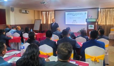 सन नेपाल लाइफ इन्स्योरेन्सद्वारा सम्पती सुद्धीकरण तालिम सम्पन्न