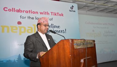 विश्वसामु नेपालको पर्यटन प्रबर्धन गर्न नेपाल पर्यटन बोर्ड र टिकटकबीच साझेदारी