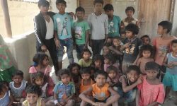 3 girl students from poor families provided support