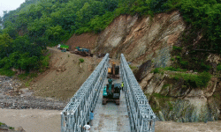 हेंवा खोलामा ‘मोडुलर बेलिब्रिज’ जडान