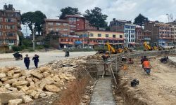 धुलिखेल–सूर्यविनायक सडक : रोकिएको विस्तार कार्य सुरु