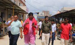 मधेश प्रदेशका स्वास्थ्य मन्त्री सिंहद्वारा प्रादेशिक अस्पतालको अनुगमन