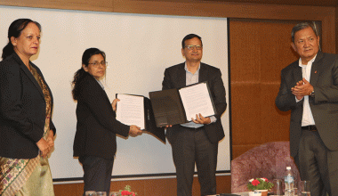 अप्टिकल फाइबर नेटवर्क विस्तार गर्न एनटीए र एनटिसीबीच सम्झौता