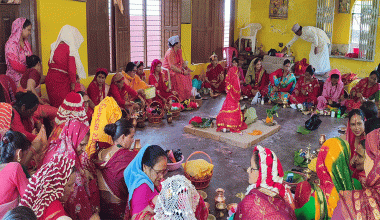 ‘गौराघर’मा गौरा भित्र्याइयो