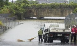 दक्षिणी जापानमा भारी वर्षाले बाढी र हिलो पहिरो, धेरै व्यक्ति बेपत्ता