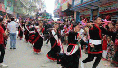 बौद्धमा सुरु भयो ऐतिहासिक रोपाइँ जात्रा