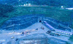 सुनकोशी मरिन डाइभर्सन आयोजनाको काम सात वर्षमा ३७ प्रतिशत