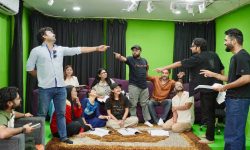 मालती मंगले’ को कार्यशाला जारी, विजय र वर्षासहितका कलाकारहरूको सहभागिता