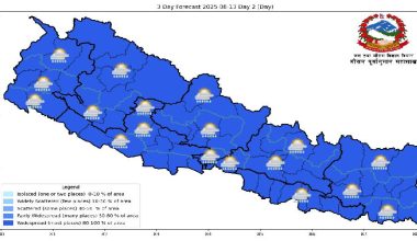 देशभर मनसुन सक्रिय