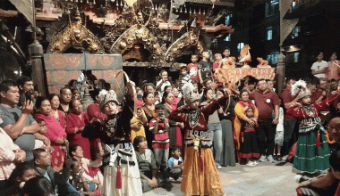 मध्यपुरथिमिको बोडेमा नीलबाराही नाच सुरु