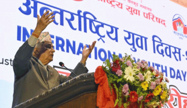 राष्ट्रपति भन्छन्- समृद्ध नेपाल बनाउने युगिन अभिभारा युवाहरूको काँधमा