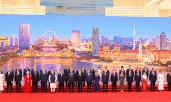 प्रधानमन्त्री ओली चीनका राष्ट्रपति सीद्वारा आयोजित स्वागत समारोहमा सहभागी