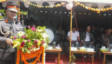 आफ्नो जिम्मेवारी बोध गरी परिचालित हुन सशस्त्र प्रहरी प्रमुख अर्यालको निर्देशन