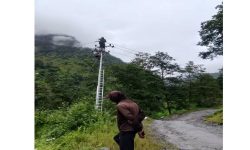 पाखापानी र पात्लेखेतमा केन्द्रीय प्रसारणलाइनको विद्युत् विस्तार